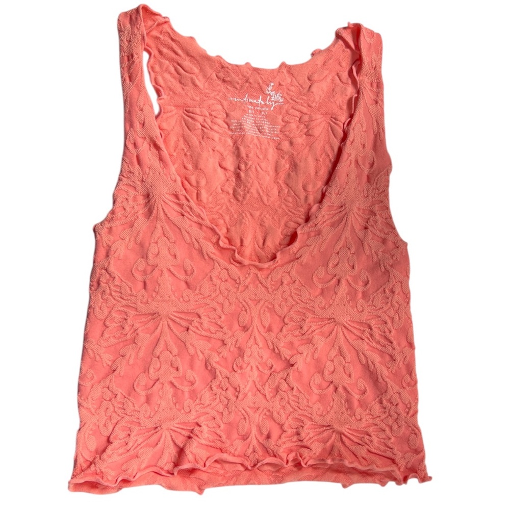 Free People Coral Tank